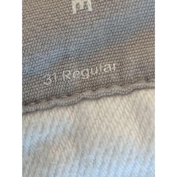 Everlane Women's The Summer Jeans Straight Leg High Rise Denim White Size 31 - Picture 5 of 6